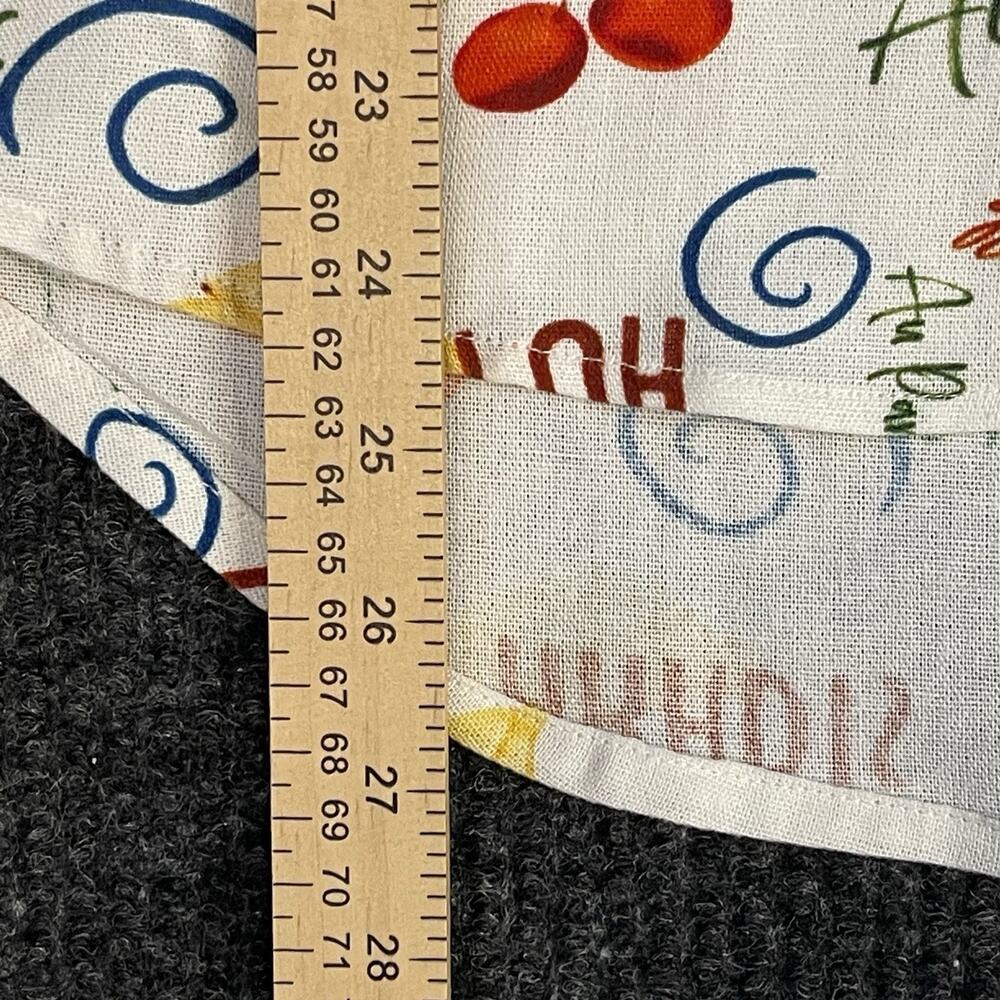 Hester & Orchard Women's Blouse M Linen Rayon Tropical Boxy Button-Up Shirt - Picture 7 of 9